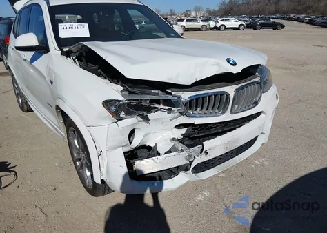 2016 BMW X3 xDrive28I z USA, uszkodzony, nr VIN 5UXWX9C59G0D64737